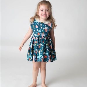 Handmade boutique NWT nutcracker Christmas dress 3T